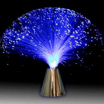 

Multicolor LED Fiber Optic Light Night Lamp Holiday Christmas Wedding Home Decoration Nighting Lighting Lamps