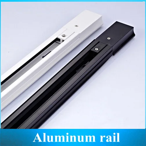 

LED Aluminum Rail LED Light Track Rail 1 m 2 wire 20pcs