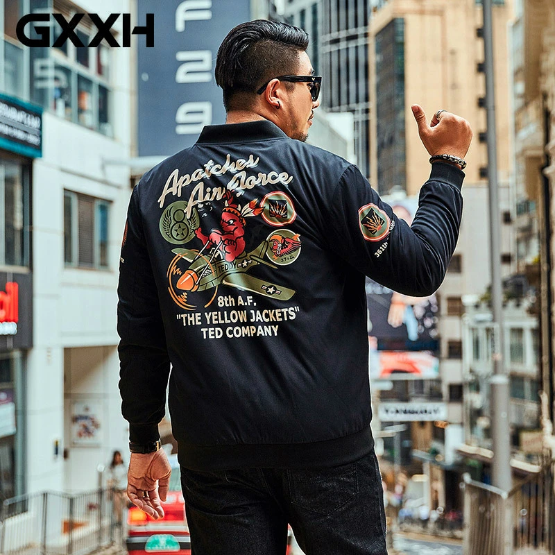 GXXH 2019 новые зимние парки больших размеров 7xl Мужское пальто большого размера с