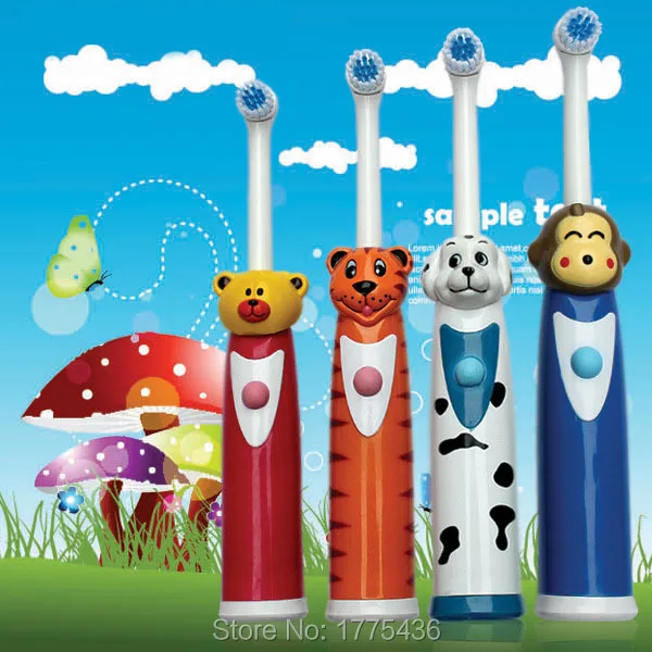 Kids Electric Toothbrush Non slip Vibrating Toothbrush For Children