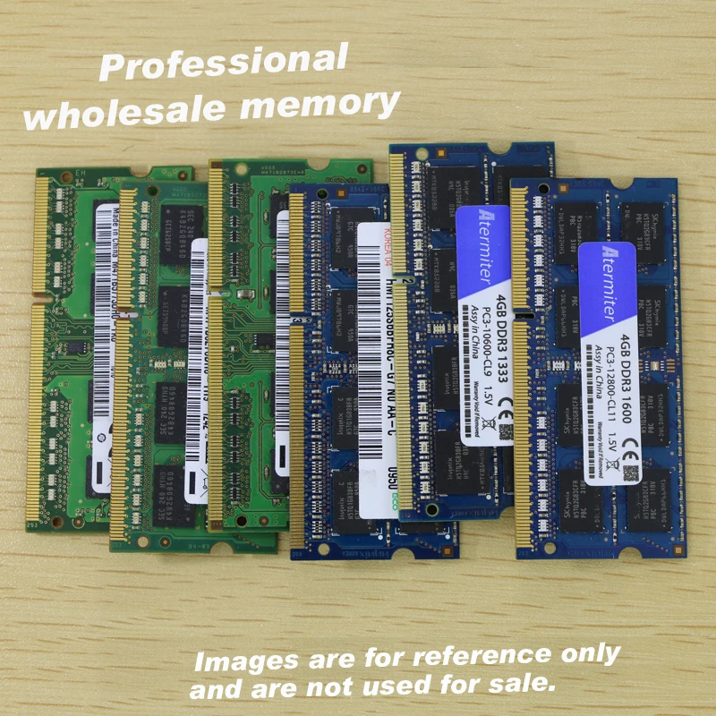 SEC чипсет DDR3 4GB 4G 1333MHz 1600Mhz 1066Mhz 1333 PC3-10600S 4G память ноутбука оперативная память SODIMM подходит для Intel, подходит для AMD