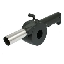1pc Hot Sale Hand Crank Powered Blower Outdoor Cooking Barbecue BBQ Fan Camping Travel Kits