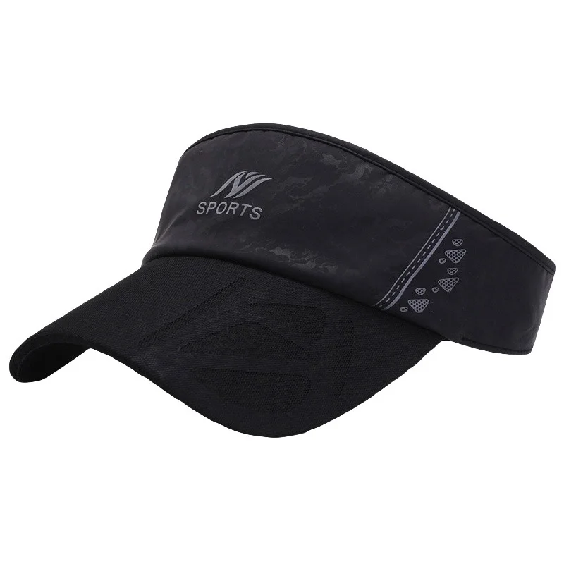 Для мужчин и женщин летний солнцезащитный щит женские солнцезащитные пляжные шляпы повседневные регулируемые Пустой Топ унисекс солнцезащитные кепки для теннис Гольф Бег