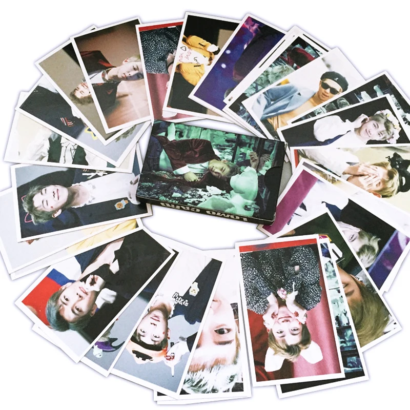 

SGDOLL KPOP Bangtan Boys Rap Monster Album WINGS Photo Poster Lomo Card Picture Fans Gift Collection 2019 New