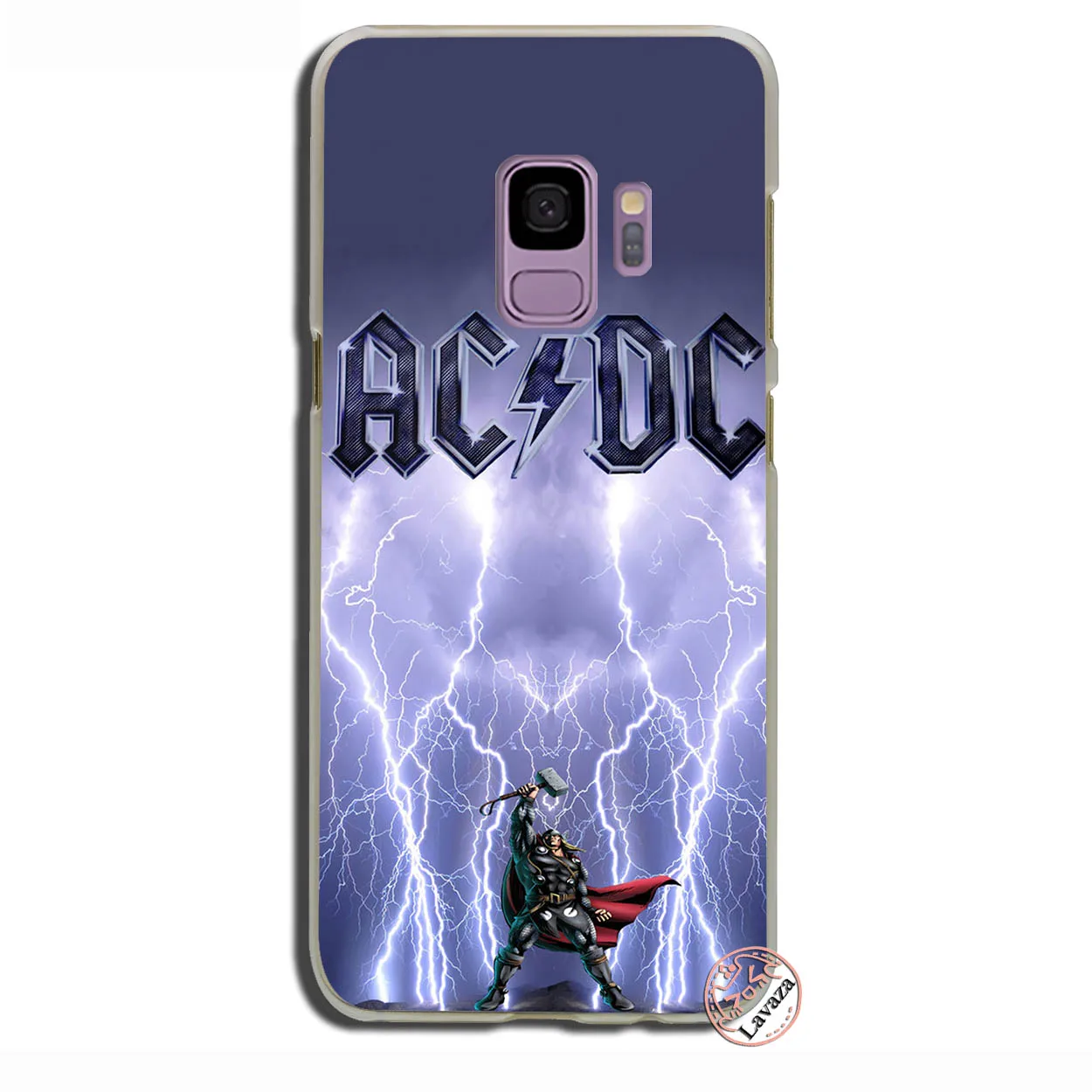 Lavaza ac dc плакат ACDC музыка жесткий чехол для телефона с рисунком в виде чехол для samsung Galaxy S10 E S10E S8 S9 плюс S6 S7 Edge Plus телефонные чехлы - Цвет: 11