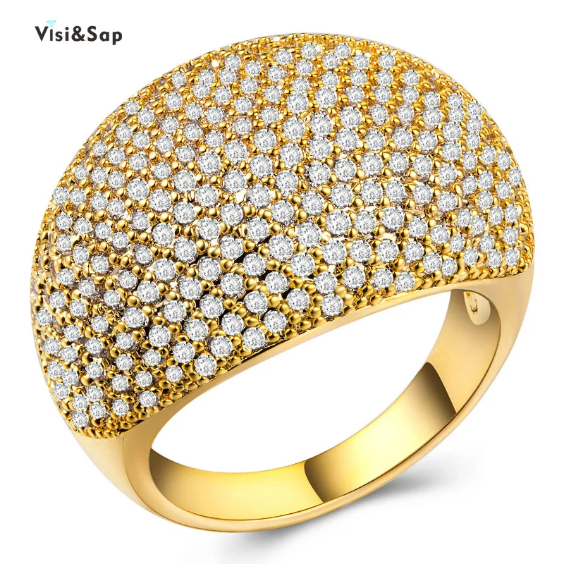 

Visisap Luxury Full Shinning Zircon Rings for Women Icedout Dropshipping Wedding Anniversary Fashion Ring Manufacturer B2248