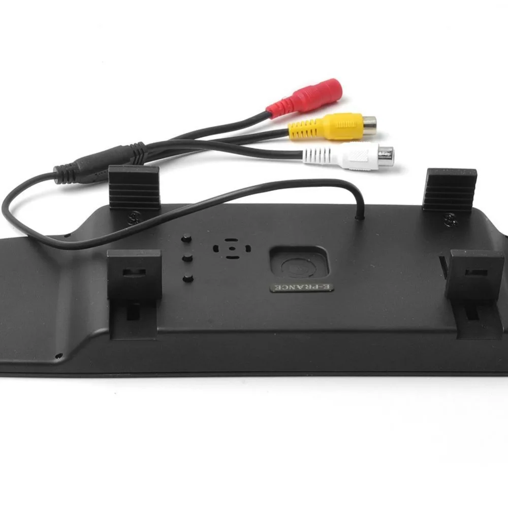 5.0 Inch Car Rearview Mirror Monitor for DVD/VCR/Car Reverse Camera(DC12V/PAL/NTSC/2 Ways Video Inputs)