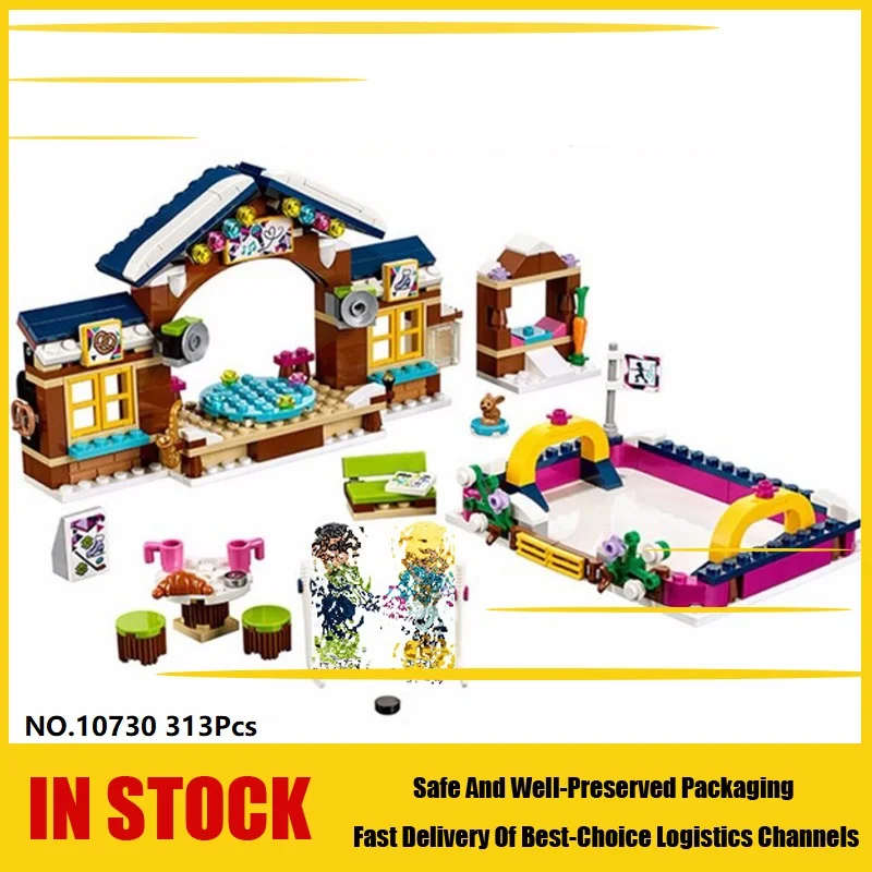Фигурки Bela 10730 года 313 шт. фигурки для снежного курорта ледяной каток строительные