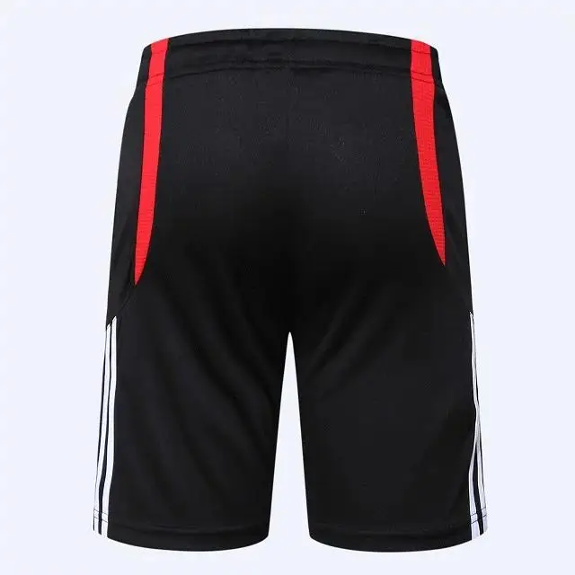 Мужские баскетбольные шорты для бега летние пляжные спортивные шорты для спортзала для мужчин дышащие свободные шорты для бега на молнии - Цвет: 52 Red
