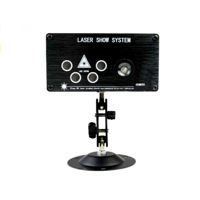 Laser Light 120 Patterns LED Projector DJ Stage Lighting For Family Party Club Red Green Auto Sound Active Lamp Disco Lights