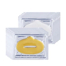 10 упаковок, Женский Кристальный коллаген для губ, маска, сексуальный увлажняющий экстракт, антивозрастной питательный отбеливающий Уход за губами, патчи, питательная маска для губ