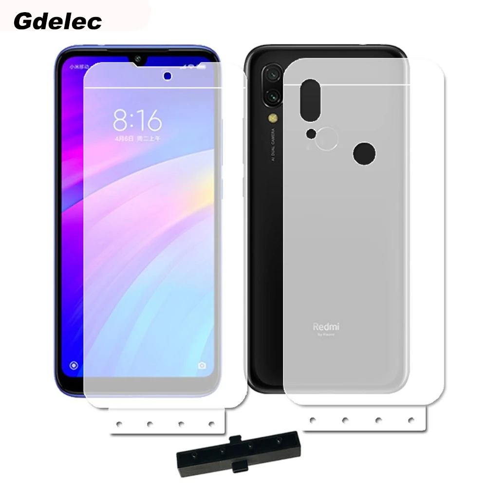 Мягкая Гидрогелевая пленка для Xiaomi Mi 10 9 se mi 8 Lite Max 3 Redmi 7 note защита экрана 2021 дюйма