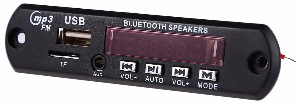 Bluetooth V3.0 EDR аудио модуль WMA MP3 плеер декодер плата модуль TF слот для карт USB порт FM пульт дистанционного управления дисплей