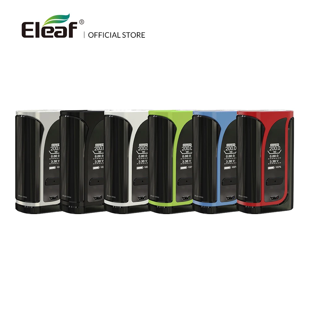 Original Eleaf iKuu i200 TC Box Mod With 4600mAh Built in Battery VW/TC Mode 510 Thread Electronic Cigarette