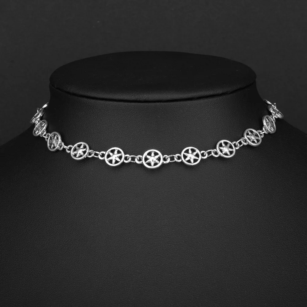 

Simple Star Necklaces Tiny Small Five-pointed David Star Necklace Cute Sideways Necklaces for Women Jewellery
