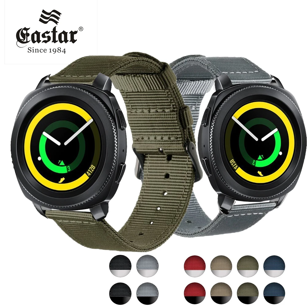 Ремешок нейлоновый для наручных часов быстросъемный браслет gear sport huawei watch 2 for s2