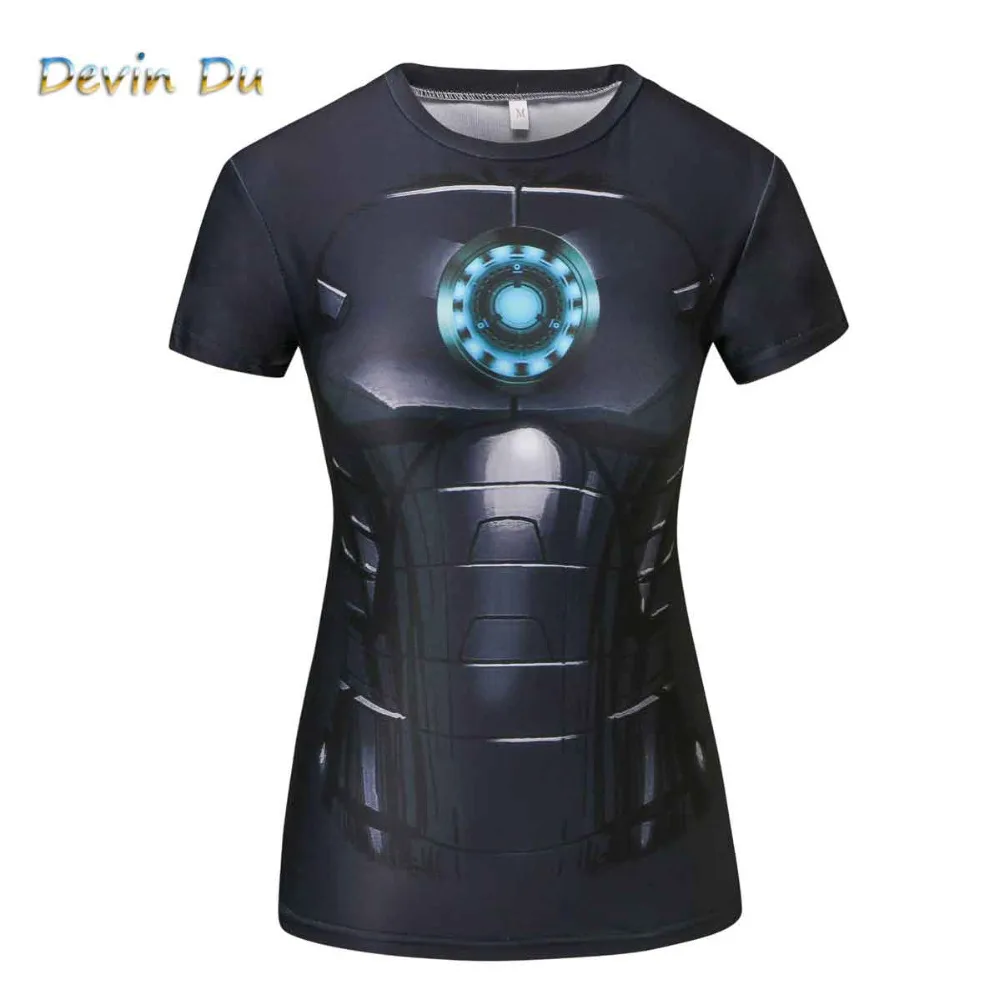 

T-Shirt Captain America Civil War Tee 3D Printed T-shirts Women Marvel Avengers Short Sleeve Fitness Clothing dropship