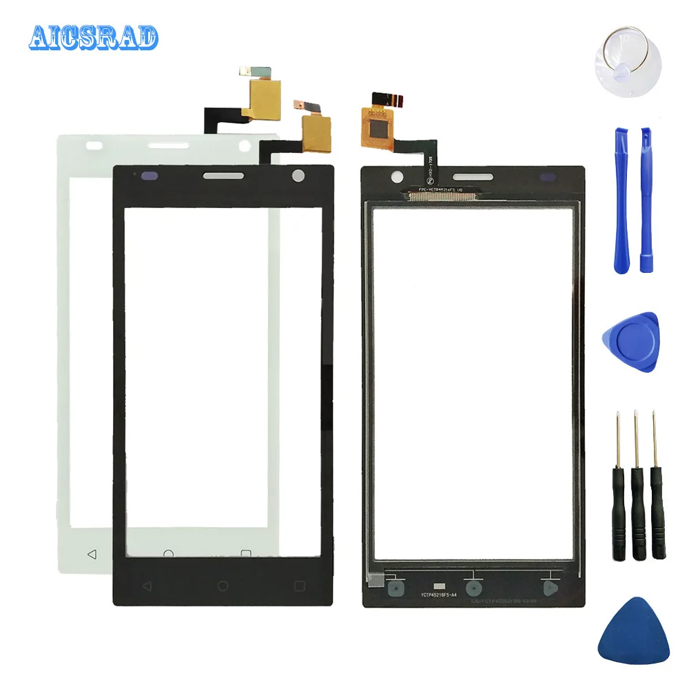 AICSRAD для 4 5 дюймов Prestigio Wize O3 psp 3458 DUO 3458DUO дигитайзер сенсорный экран 10%