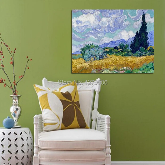 

Высококачественная ручная живопись 100%, домашняя декоративная картина маслом, творчество, известные картины, Картина Ван Гога