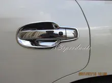 Chromed Door Handle Cover Bowl For Toyota Land Crusier 200 LC200 FJ200 2008 2009 2010 2011