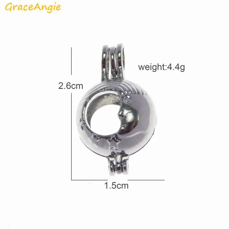 2pcs Antique Silver /& Black Alloy Enamel Moon with Tassel Pendants DIY Charms