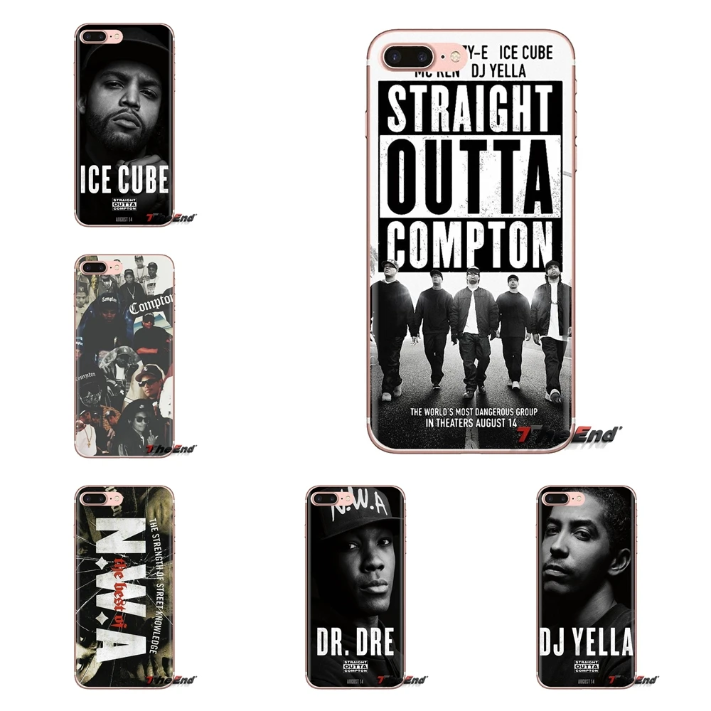 

For iPod Touch Apple iPhone 4 4S 5 5S SE 5C 6 6S 7 8 X XR XS Plus MAX NWA Niggaz Wit Attitudes Hipa Band Transparent TPU Housing