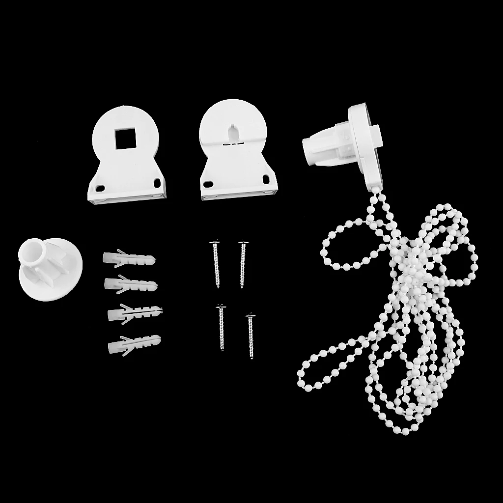 High Quality Plastic Roller Blind Accessories with 37.40' Long Bead Chain 25mm Tube Curtain Decorative Accessories