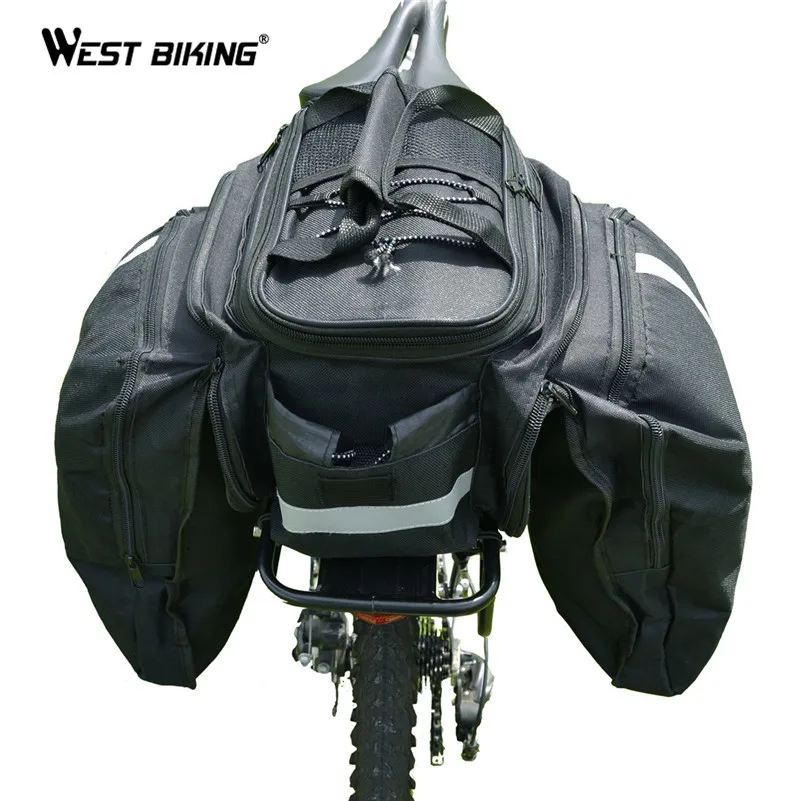 WEST BIKING 50 кг вместительные велосипедные стойки + Сумка водонепроницаемая