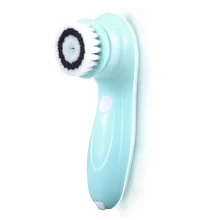 Горячая Распродажа 3 в 1 перезаряжаемая USB электрическая вращающаяся Очищающая щетка для лица чистящее средство для лица скруббер вращающийся Вращающийся уход за кожей