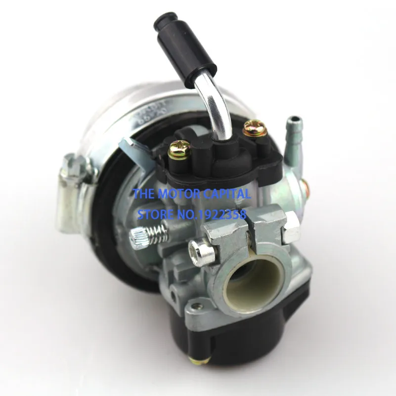 Карбюратор 49cc 50cc 60 66 80cc 2 тактный белый воздушный фильтр подходит для