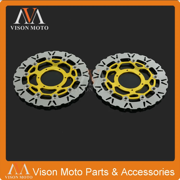 2pcs Front Floating Brake Disc Rotor For Honda Cbr1000rr 06 14 Vtr1000 Sp1 Rc51 Sp2 00 07 Brake Disc Rotors Front Brake Rotorsbrake Disc Aliexpress