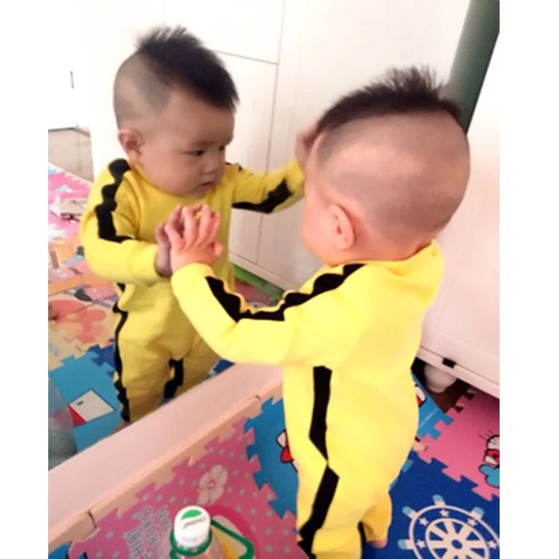 bruce lee jumpsuit baby