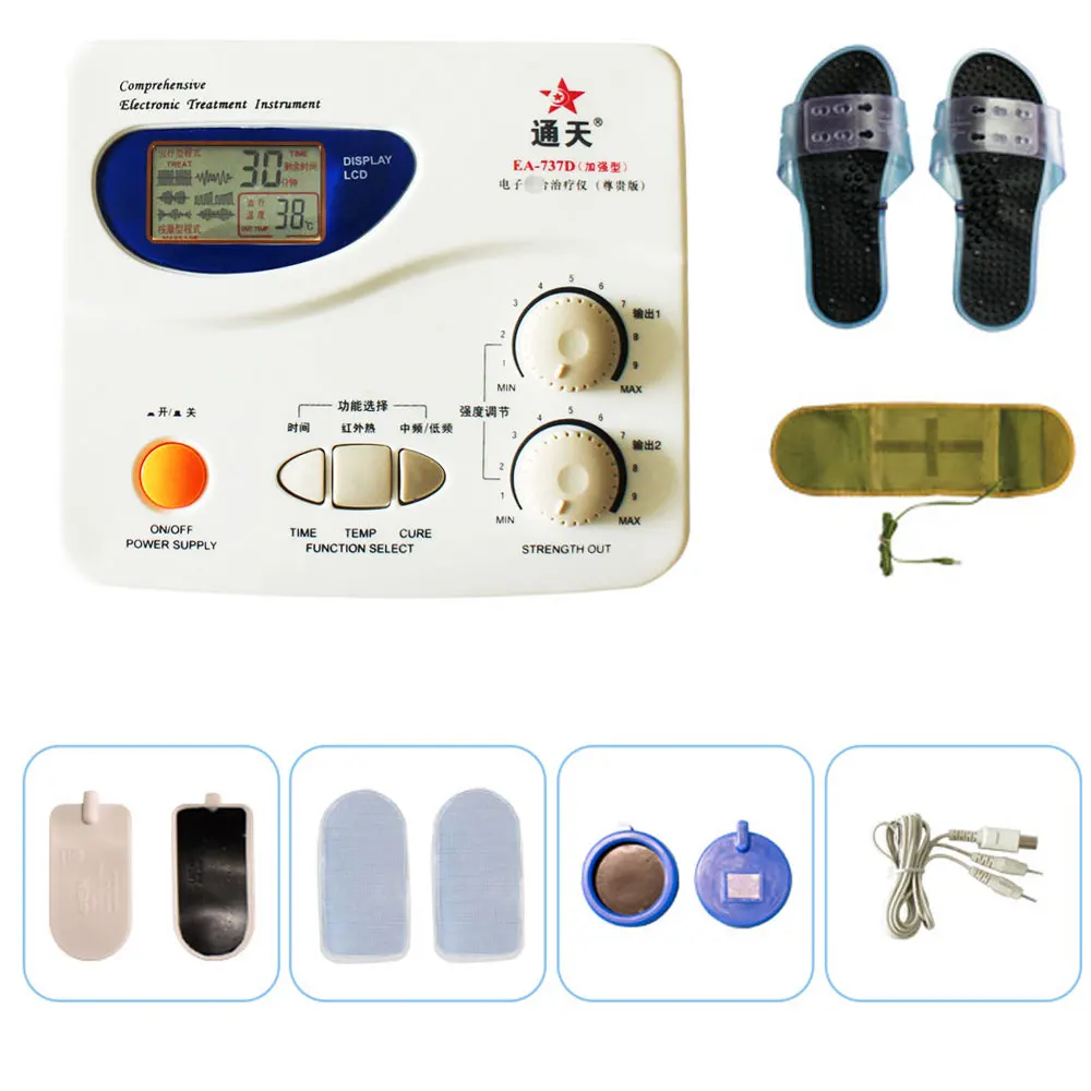 2 Channels Tens UNIT. Multi Purpose Electronic Acupuncture Instrument