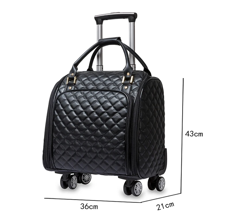 Популярный модный женский светильник, сумка на колесиках, чемодан на колесиках, Спиннер для девушек, брендовая водонепроницаемая сумка на колесиках, дорожная сумка на колесиках