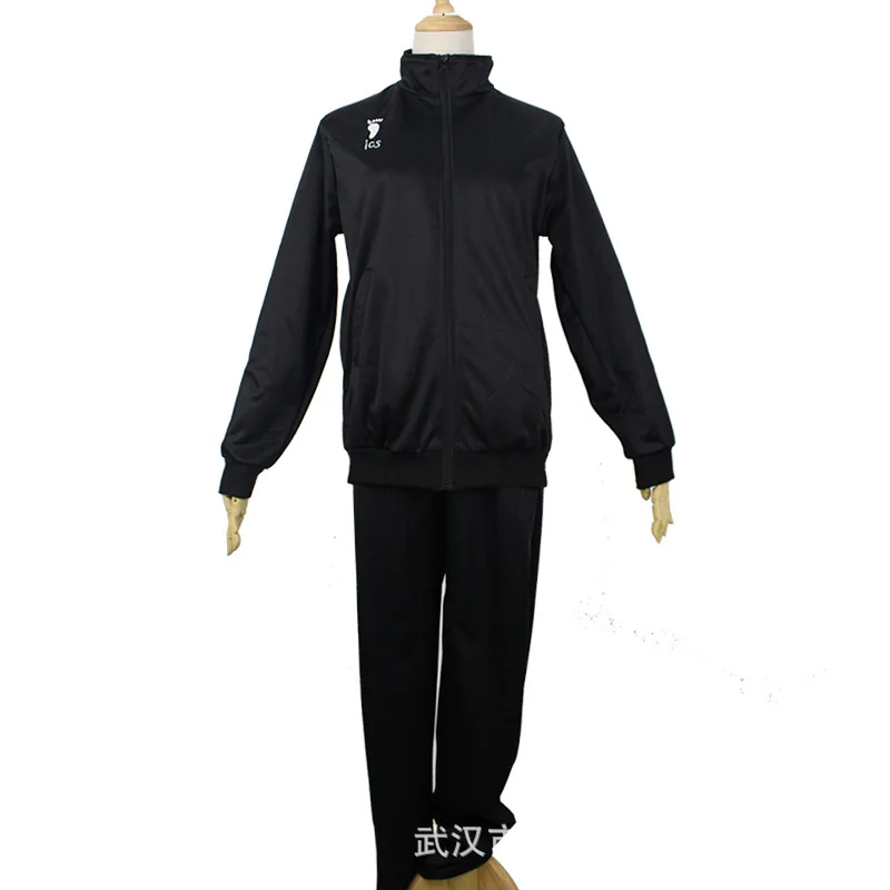 Haikyu! Аниме Haikyuu Униформа Karasuno школьная форма волейбольный клуб мужская куртка