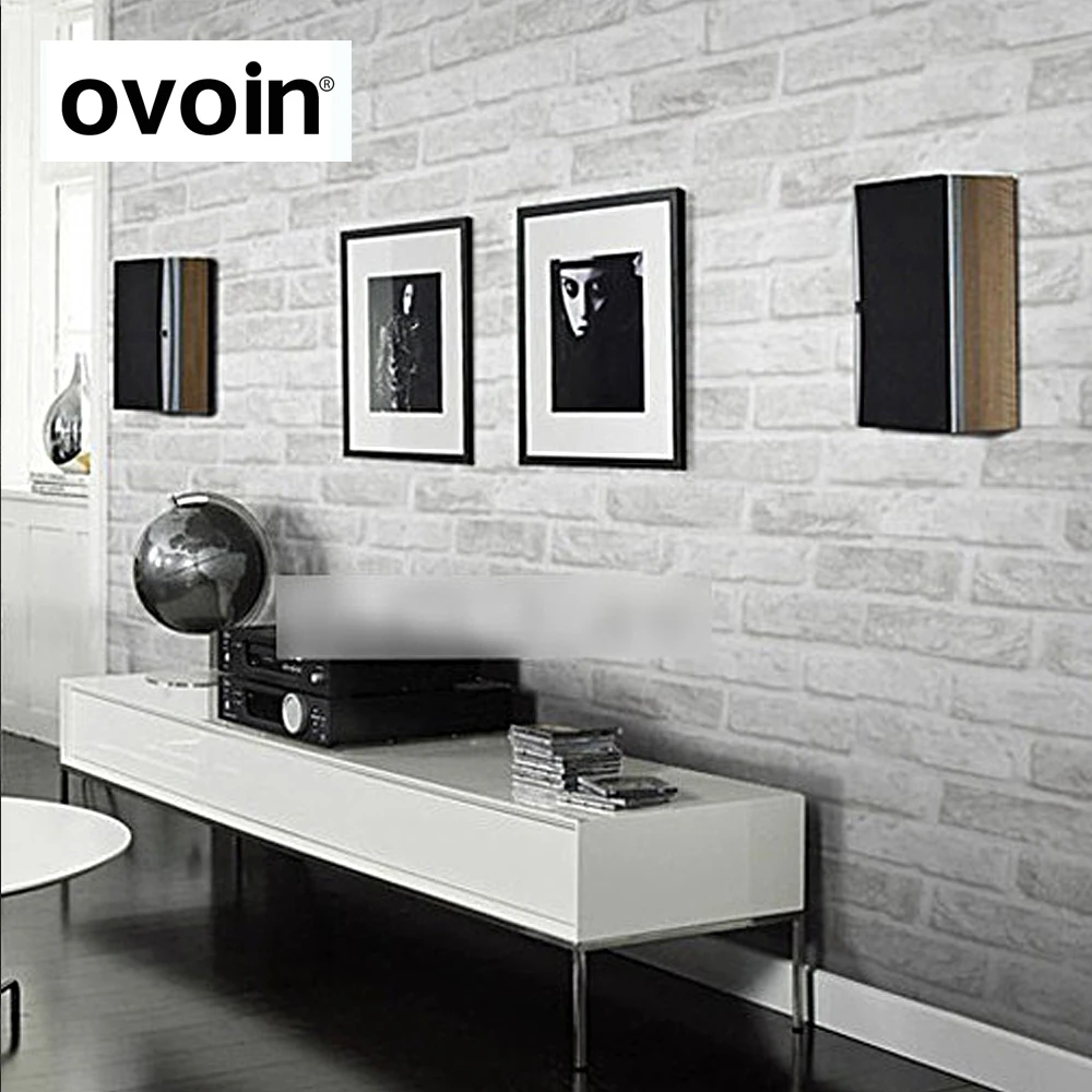 Us 1716 57 Di Scontovintage Rustico Grigio Bianco Di Mattoni Carta Da Parati Rotolo Camera Da Letto Sala Da Pranzo Soggiorno Rivestimento Della