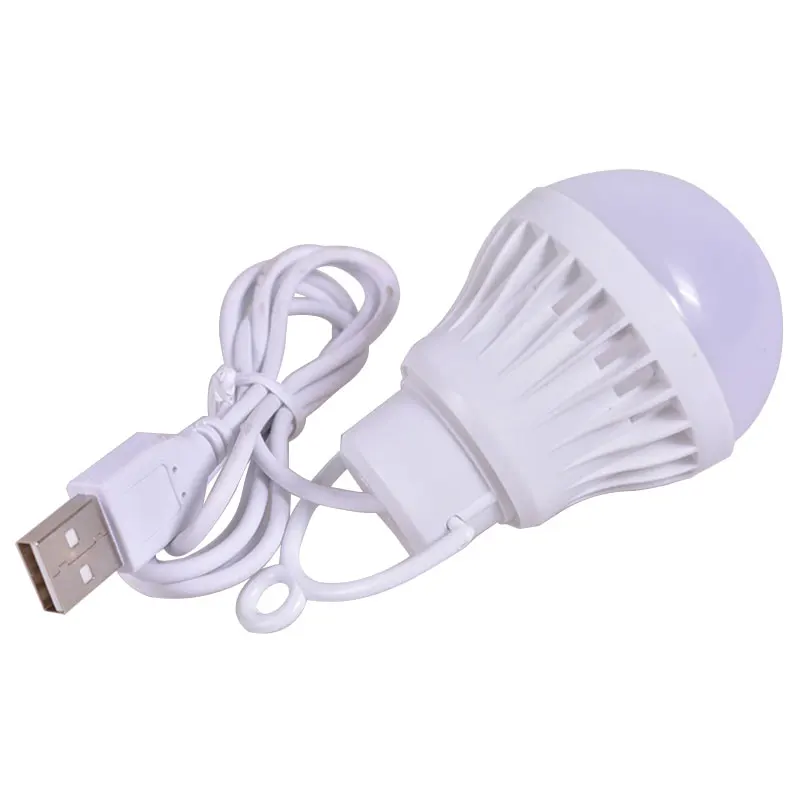

LED USB Bulb Light Portable Lamp Led 5730 for Hiking Camping Tent Travel Work USB Power Supply 3W 5W 7W Indoor Bedroom Lighting