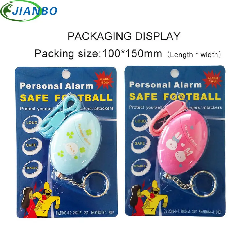 Women Personal Security Self Defense keychain Personal Alarm Student Girl Call Device Anti Wolf Key Chain Alarm Protection Tool