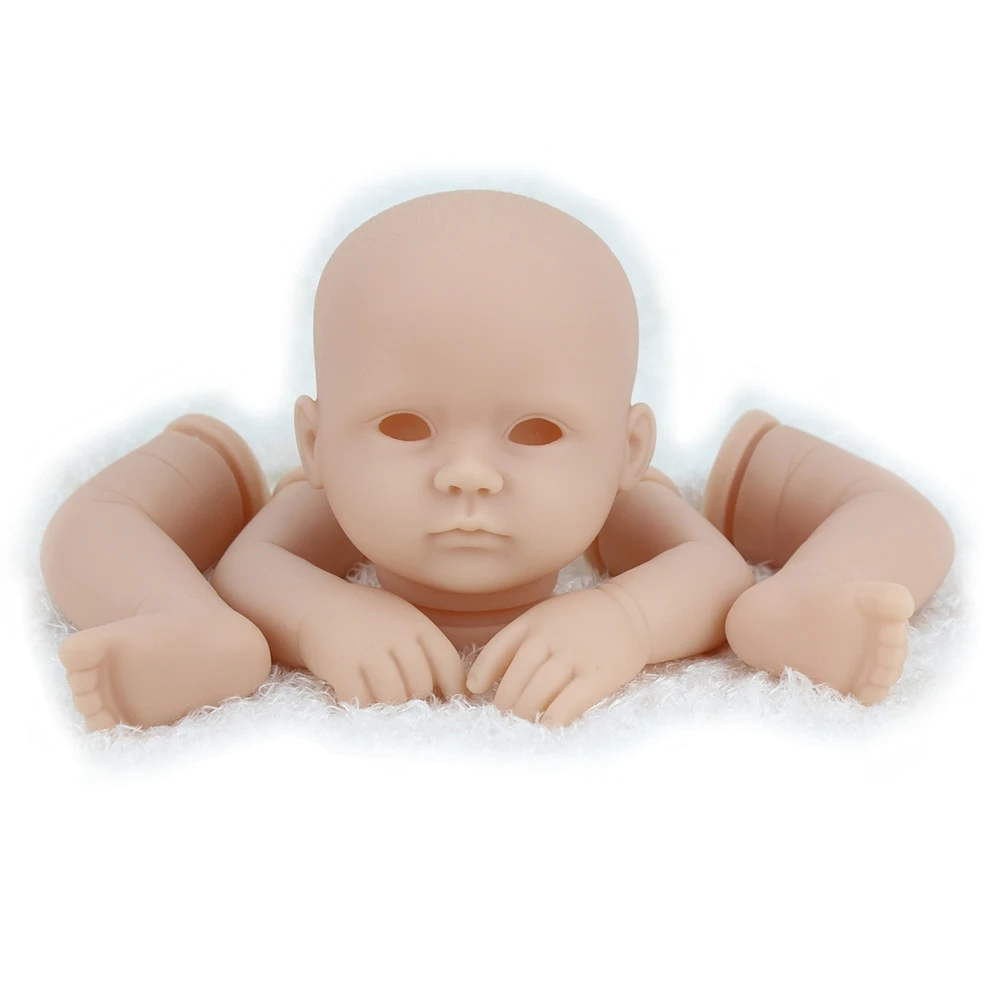 NPKDOLL 16 дюймов виниловая силиконовая кукла реборн сделай сам наборы неокрашенных