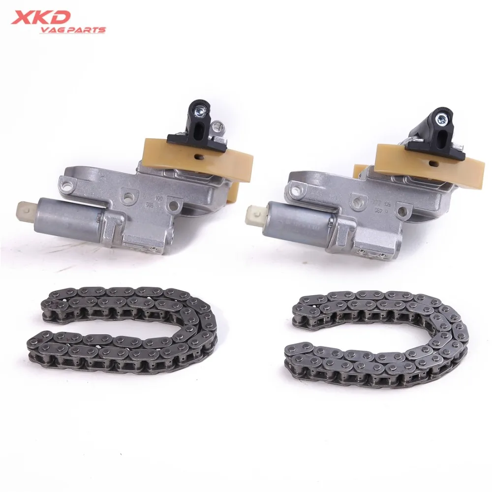 Camshaft Timing Chain Tensioner Full Kit For AUDI A6 A8 VW Touareg