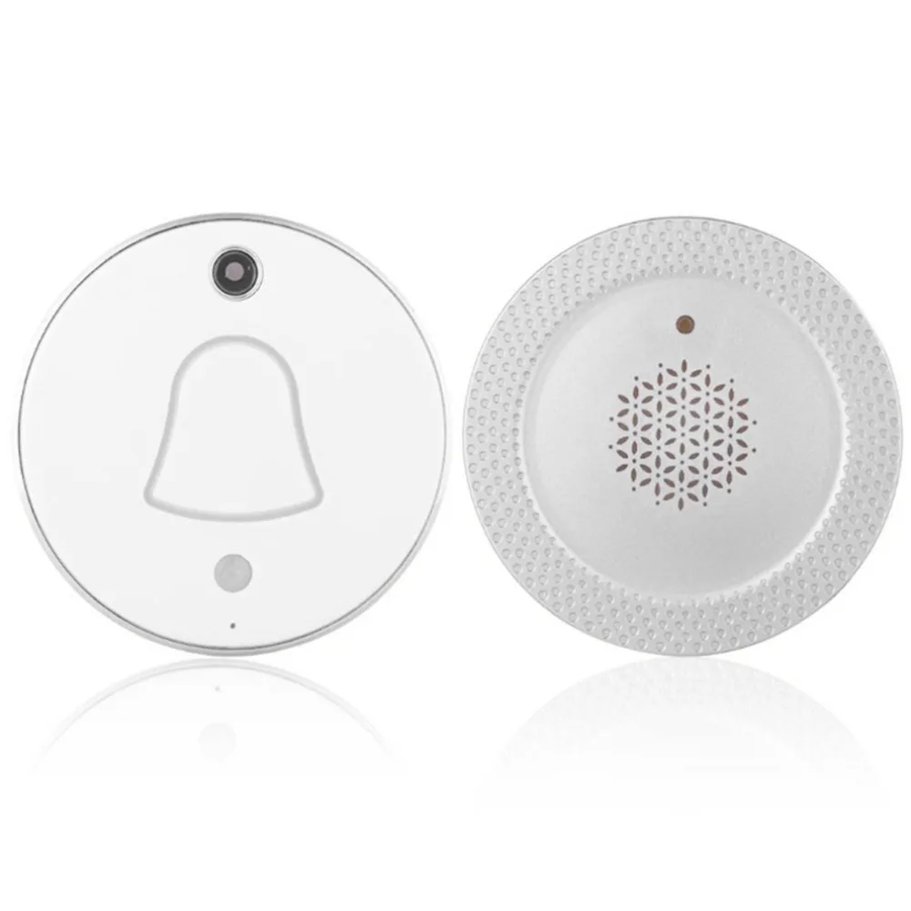 

Smart Wireless WiFi Enabled Camera Door Phone Visible Doorbell 90 Degrees Wide Angle 480*320 Pixel Home Security
