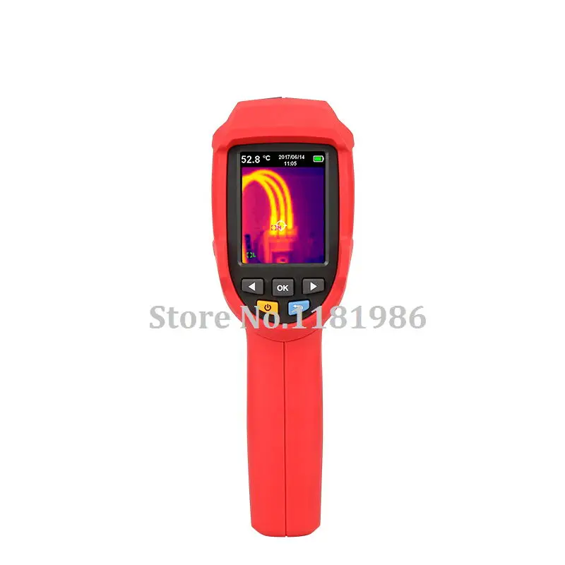 

UNI-T UTi80 Infrared Thermal Imaging Thermometer / Dual Laser Point / Range -30C to 400C, 80x60 pixel, D:S ratio 20:1
