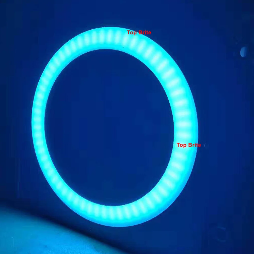 СВЕТОДИОДНЫЙ черный свет 144 шт. SMD 5050 Светодиодный Освещение сцены DMX контроллер Halo Pixel фоновый свет для DJ свет для дискотеки вечерние
