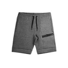 ALPHA летние новые модные брендовые мужские шорты на молнии в стиле пэчворк для фитнеса, бодибилдинга, короткие штаны длиной до колен, 4 цвета