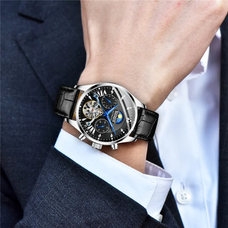 HAIQIN الأصلي الميكانيكية ووتش فريد الرجال الساعات للماء/العسكرية/ساعة يد رياضية الذكور عارضة التلقائي ساعة معصم الرجال HAIQIN الأصلي الميكانيكية ووتش فريد الرجال الساعات للماء/العسكرية/ساعة يد رياضية الذكور عارضة التلقائي ساعة معصم الرجال