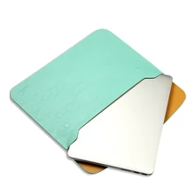 Цветной чехол для ноутбука 11, 13, 15 дюймов из искусственной кожи, сумка для ноутбука, чехол для MacBook Air 11,6, 12, 13,3, 15,4, Pro retina, сумка для переноски ноутбука