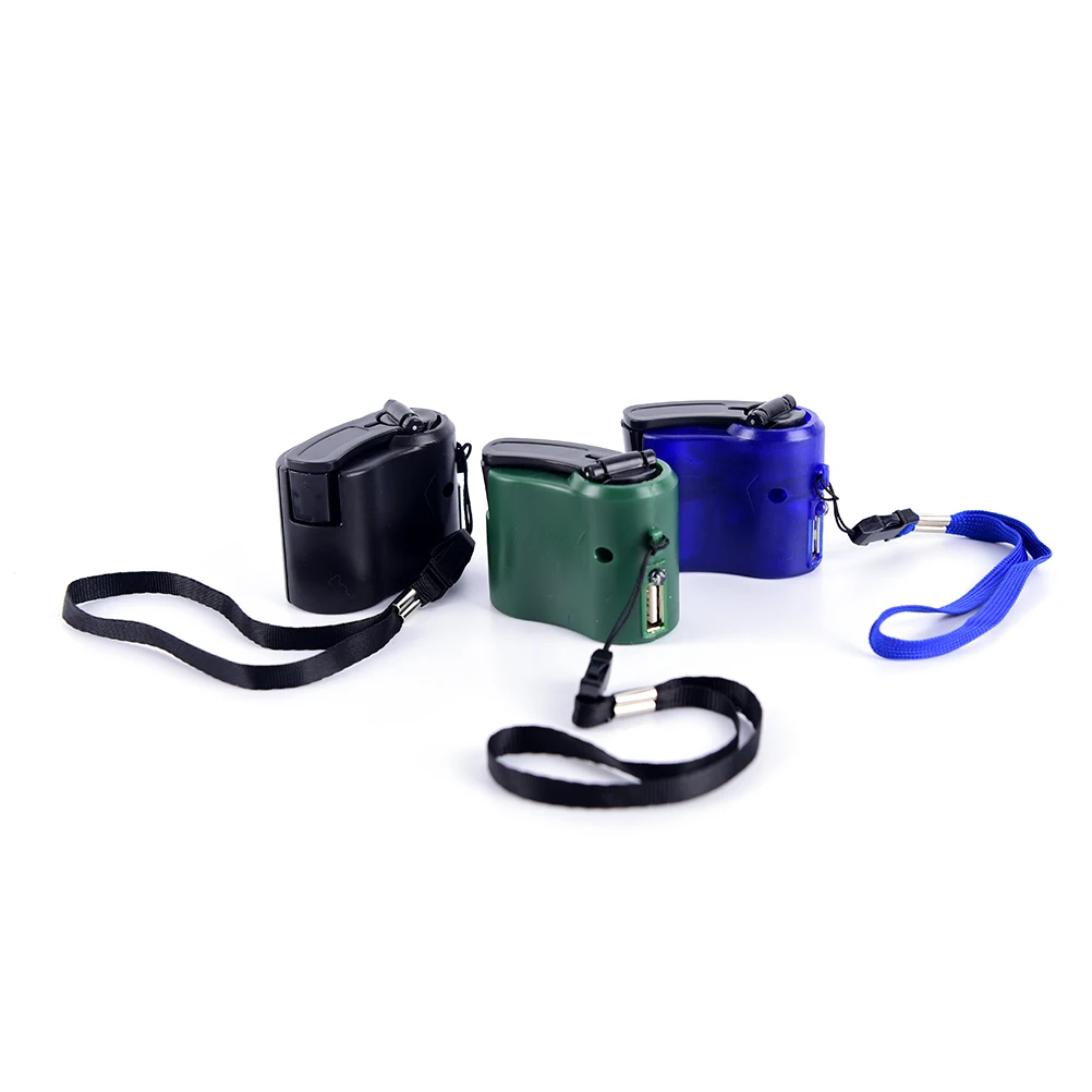Dynamo Hand Crank USB Charging Charger Universal useful Outdoor