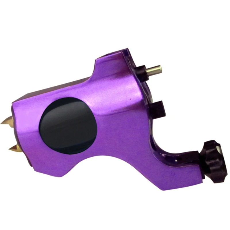 Professional Tattoo Machine With RCA Connection Purple Rotary