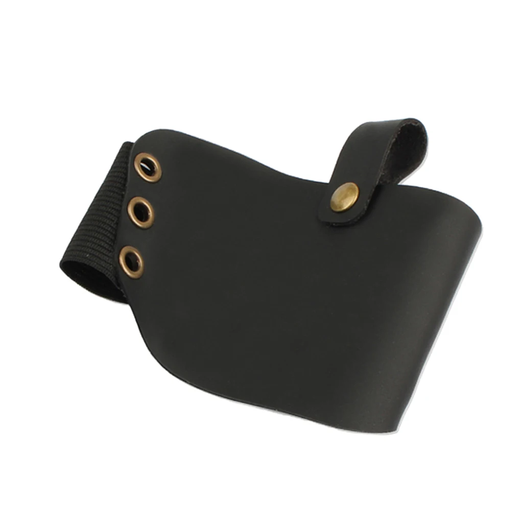 Genuine Leather Motorcycle Gear Shifter Shoes Boots Protection Cover Shift Adjustable Pad Motorcycle Gear Shift Pad