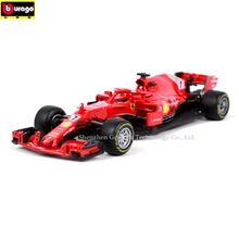 Bburago 1:43 AMG Ferrari F1 производитель авторизованный имитационный сплав модель автомобиля ремесла украшение Коллекция игрушек инструменты